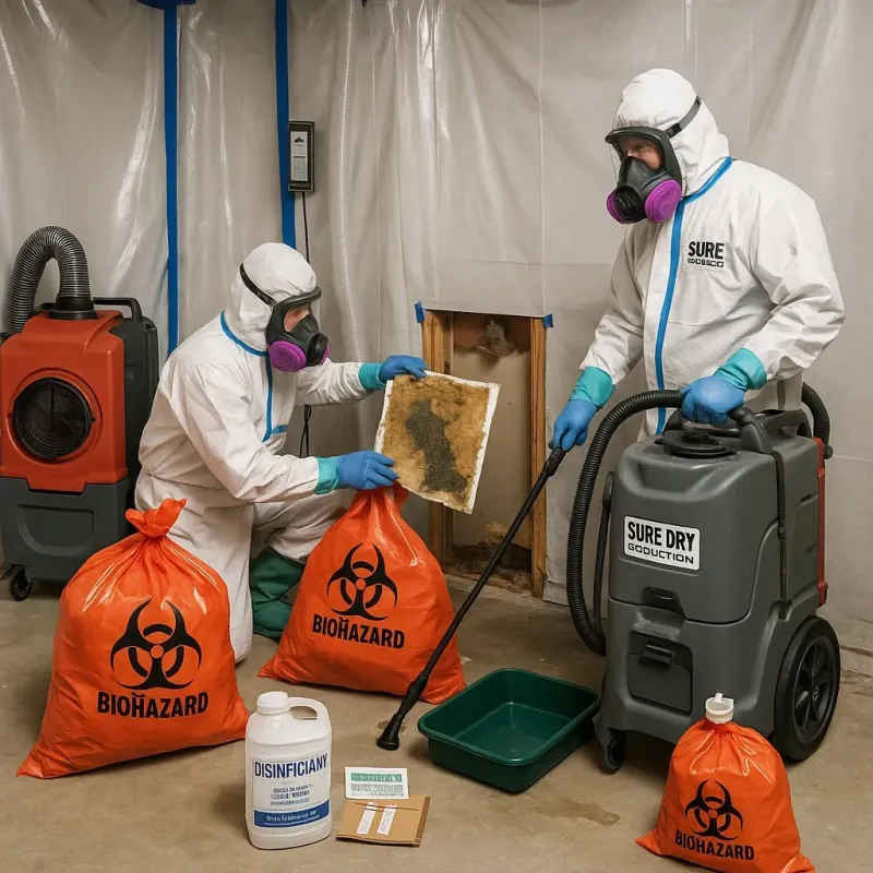 Contaminated Water Handling Protocols process in Kings Beach, CA